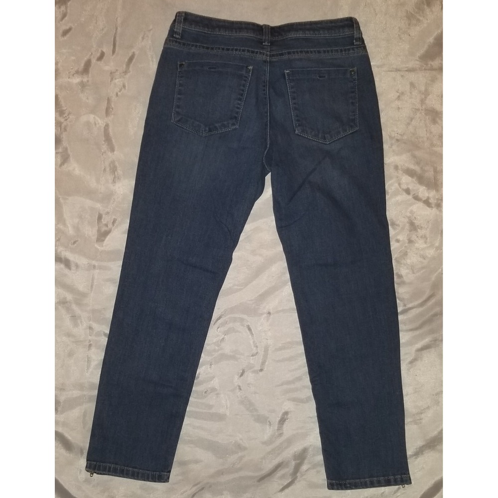 Lee Perfect Fit 1889 Womens Jeans Mid Rise Stretch Zip Ankle Size 11 #1208 - Picture 2 of 5
